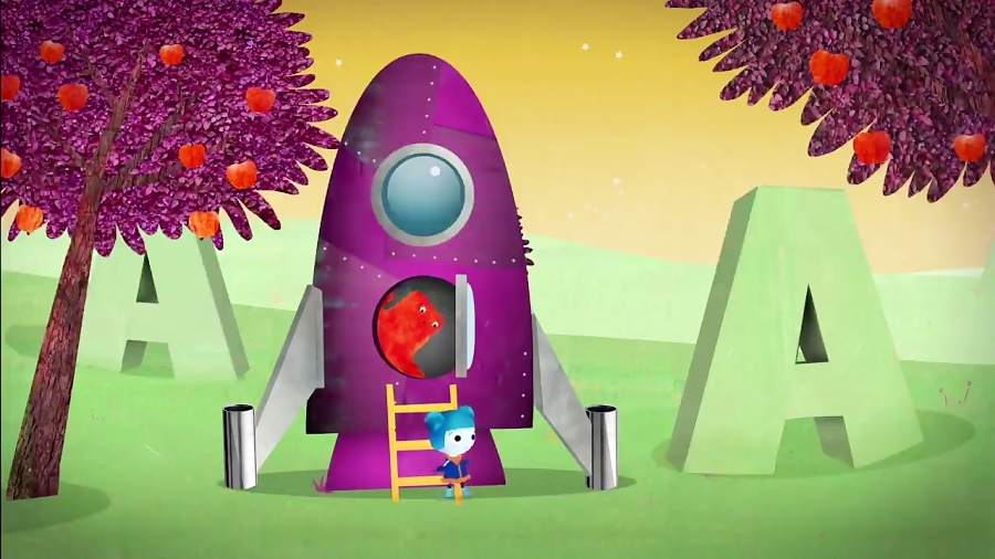 انیمیشن کهکشان الفبا ABC Galaxy - فصل 1 قسمت 1 - Letter A